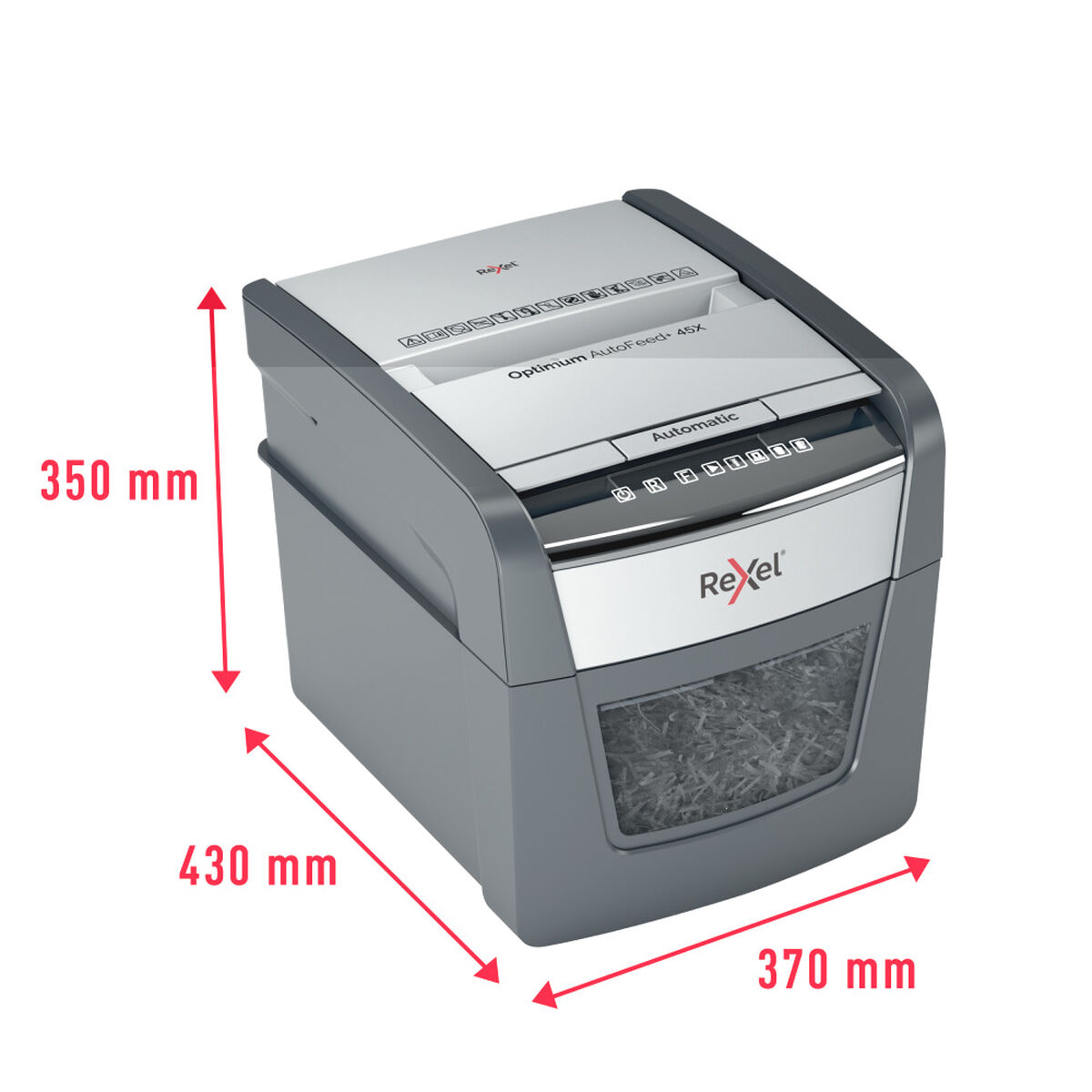Rezač Papira Rexel Optimum AutoFeed 45X 20 L